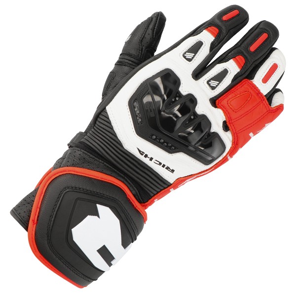 Richa Richa Stradale Gloves Black/White/Red